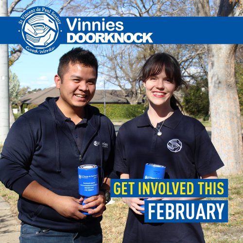 Vinnies Doorknock Appeals to those seeking to create community
