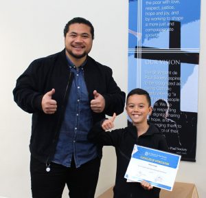 Ten year old collects bottles for charity