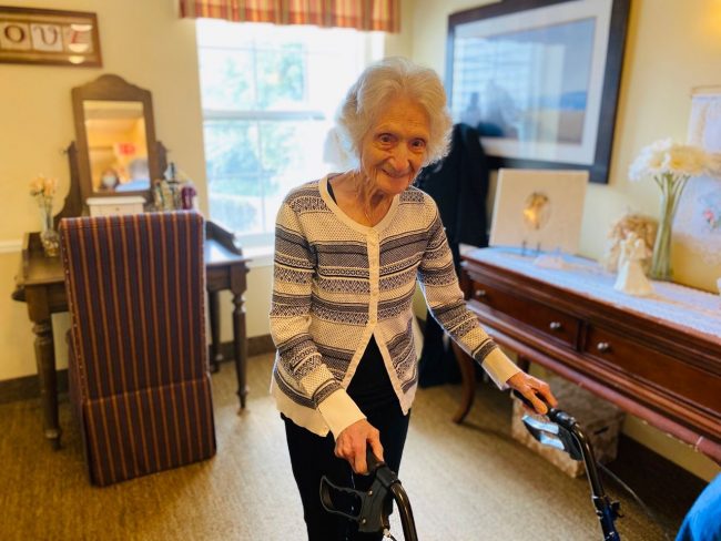 Great advice from 107-year-old who survived the Spanish flu and COVID-19