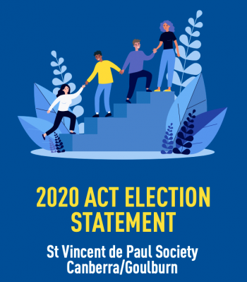 Vinnies release 2020 ACT election statement