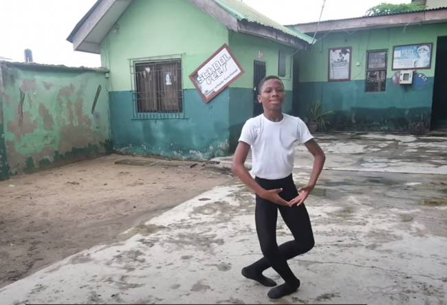 Nigerian boy whose video went viral while dancing in the rain gets ballet scholarship