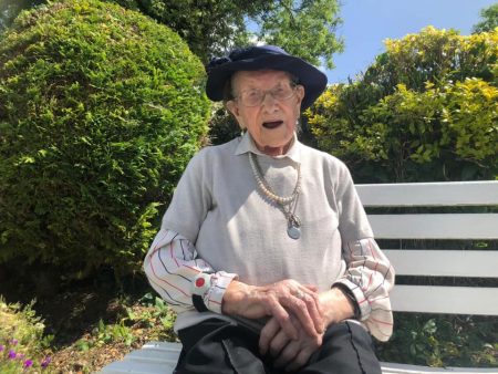 Letter from 107-year-old Irish woman about fighting COVID
