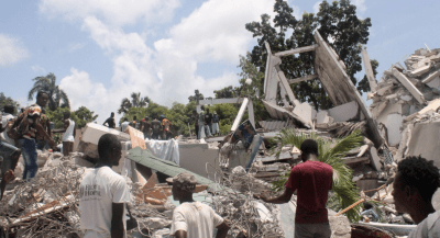 Haiti searches for victims of devastating earthquake