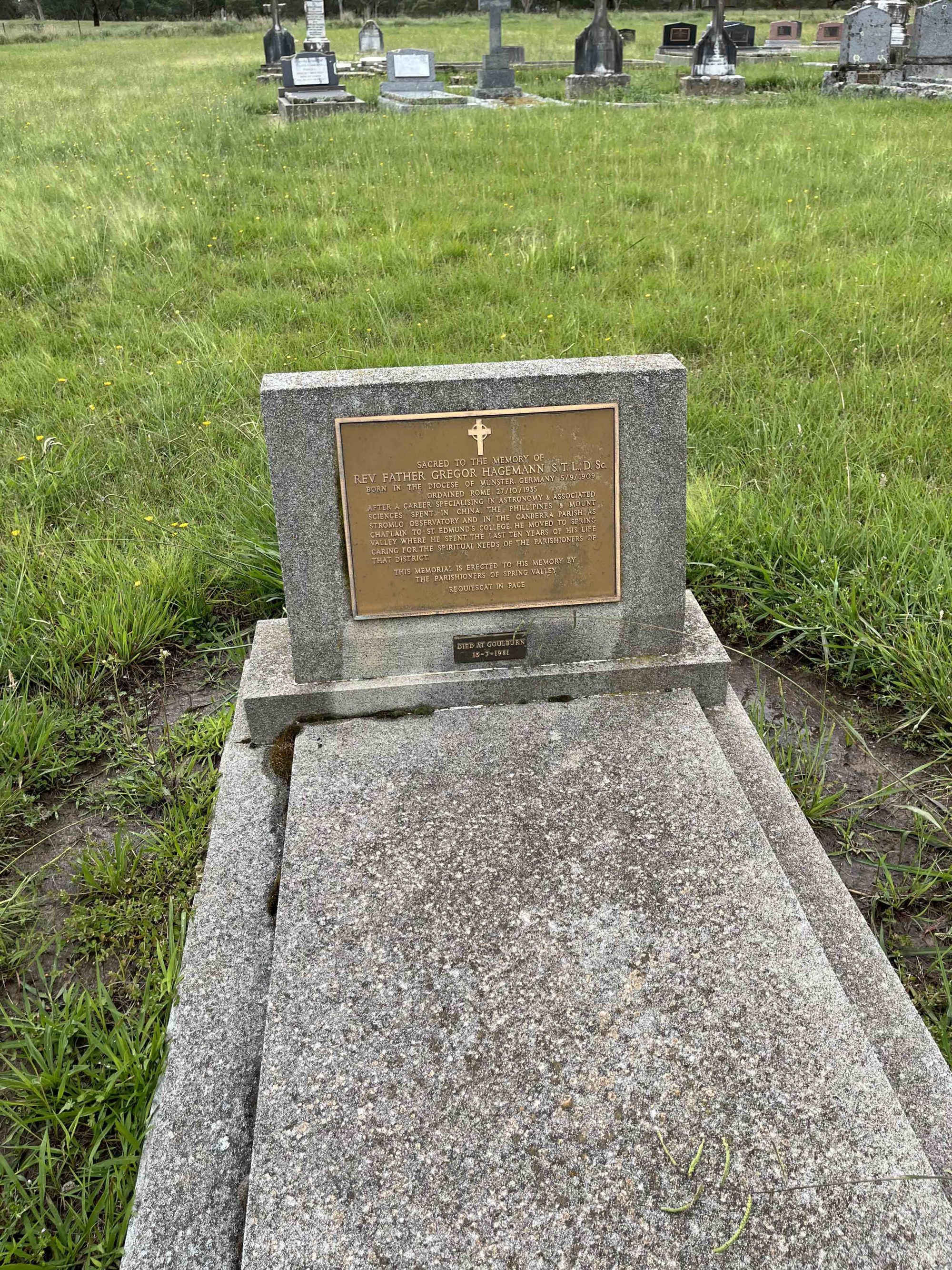 World-renowned astronomer’s grave found in Spring Valley’s tiny ...