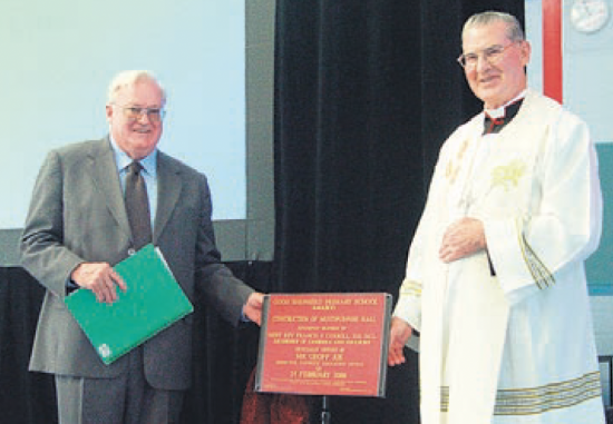 Vale Fr Francis. Former Catholic Education Director Geoff Joy reflects